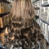 20inch ombre and piano color wavy super high quality Chinese virgin human hair natural lace front celebrity wig