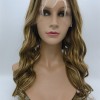 20inch ombre and piano color balayage color loose wavy super high quality Chinese virgin human hair natural lace front celebrity wig from shinewig