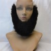 Natural color kinky afro full lace beards from shinewig