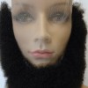 Natural color kinky afro full lace beards from shinewig