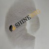 Platinum blonde/ white color  kinky afro full lace beards from shinewig