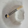 Platinum blonde/ white color  kinky afro full lace beards from shinewig