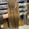 16inch Chinese Virgin human hair natural straight top quality celebrity women toupee