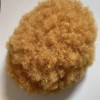 Kinky Afro golden blonde color full lace Toupee