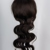16inch Chinese Remy human hair body wavy hair topper