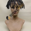 6INCH Natural color dreadlocks braids toupee from shinewig