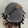 6INCH Natural color dreadlocks braids toupee from shinewig