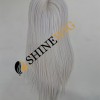 14inch PLATINUM BLONDE straight  virgin human hair silk topper from shinewig