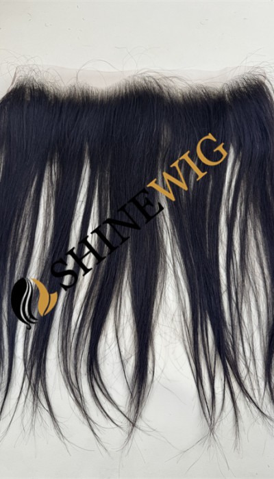 14inch natural color straight  Chinese Remy human hair  lace hairline topper from shinewig