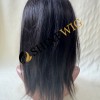 12inch HUMAN HAIR natural straight full lace base hair topper from shinewig