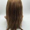 16inch  silk straight Chinese vigin hair natural full lace wig