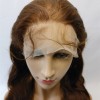 18inch medium brown color body wave Remy human hair full lace wig from shinewig