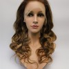 18inch OMBRE PAINO balayage color body wave Remy human hair full lace wig from shinewig