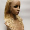 18inch blonde color 613 body wave remy human hair natural full lace wig from shinewig