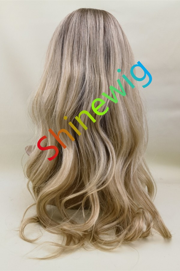 20inch BALAYAGE COLOR high quality celebrity luxury full lace wig from shinewig