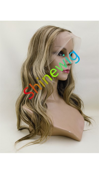 20inch BALAYAGE COLOR high quality celebrity luxury full lace wig from shinewig