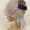 Silver gray white color full lace wig from shinewig