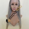 18inch Silver gray white color full lace wig from shinewig