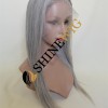 18inch Silver gray white color full lace wig from shinewig