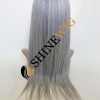 18inch Silver gray white color full lace wig from shinewig