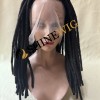 14inch 1B  dreadlocks full lace wig from shinewig
