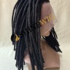 14inch 1B  dreadlocks full lace wig from shinewig