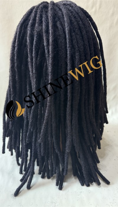 14inch 1B  dreadlocks full lace wig from shinewig