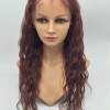 22inch natural hairline beautiful natural wavy Chinese remy virgin hair full lace wig