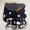 16inch body wave natural color HD lace frontal