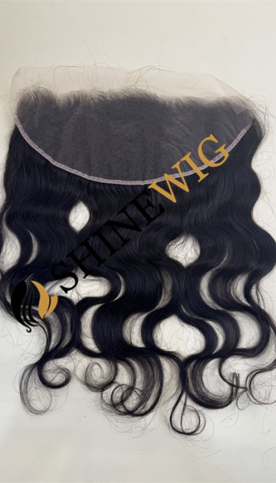 16inch body wave natural color HD lace frontal