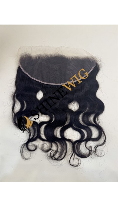 16inch body wave natural color HD lace frontal