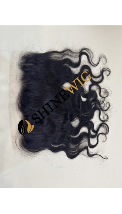 16inch body wave natural color HD lace frontal