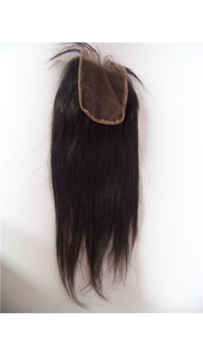 12inch straight virgin human hair top closure