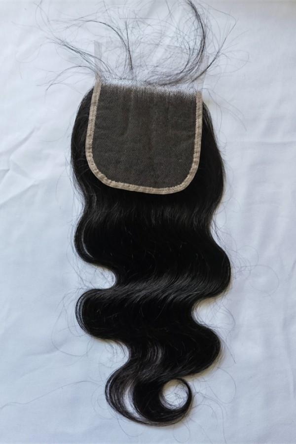 14 inch body wave remy human hair lace top closure from shinewig