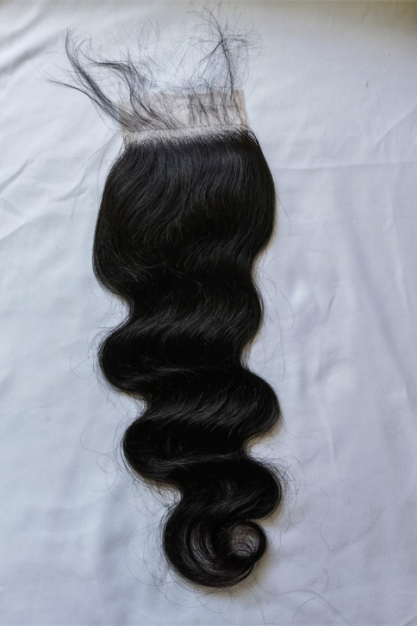 18 inch body wave remy human hair lace top closure from shinewig